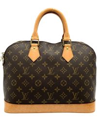 Louis Vuitton - Alma Canvas Handbag (pre-owned) - Lyst