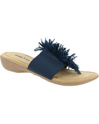 Minnetonka - Tricia Flip-flop Wedge Thong Sandals - Lyst
