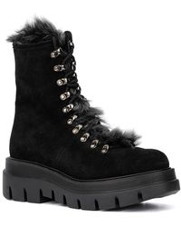 Aquatalia - Shailene Weatherproof Leather & Shearling Boot - Lyst