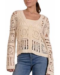 Elan - Shay Button Front Cardigan - Lyst