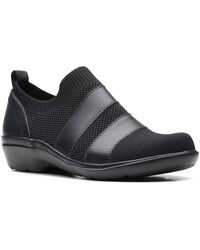 Clarks - Sashlyn Edge Knit Casual Slip-on Sneakers - Lyst