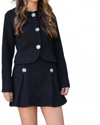 8apart - Kennedy Tweed Mini Skort - Lyst