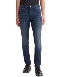 Calvin Klein - Stretch Denim Skinny Jeans - Lyst