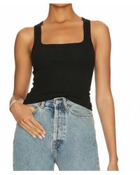 Lamade - Valeria Square Neck Tank - Lyst
