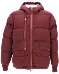 Stone Island - Quilted Puffer Jacket With Adjustable Hood - Lyst