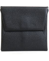 Hermès - Bastia Leather Wallet (pre-owned) - Lyst