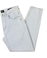 Cotton On - Denim Light Wash Straight Leg Jeans - Lyst