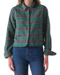 CISSA - Bib Japanese Flannel Shirt - Lyst