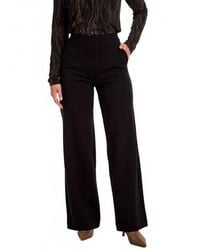 Fdj - Pull On Wide Leg Pant - Lyst
