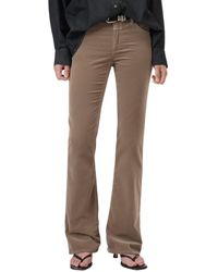 Closed - Jovanna Flared Velvet Pants - Lyst