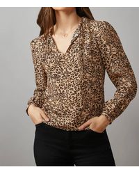 ecru - Chastain Blouse With Beaded Ties - Lyst