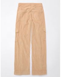 American Eagle Outfitters - Ae Dreamy Drape Stretch Corduroy Super High-waisted baggy Wide-leg Pant - Lyst