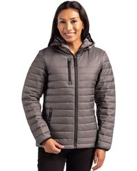 Clique - Valhalla Full Zip Puffer Jacket - Lyst