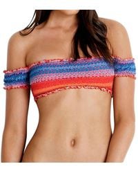 Seafolly - Off The Shoulder Bikini Top - Lyst
