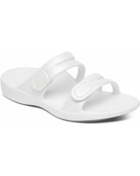 Aetrex - Janey Sport Slides - Lyst
