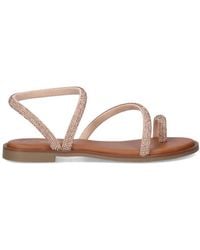 Exe' - Strap Flat Sandal - Lyst