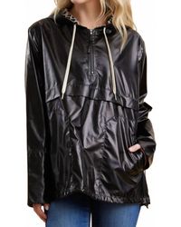 Jodifil - Shiny Jacket With Leopard Lining - Lyst