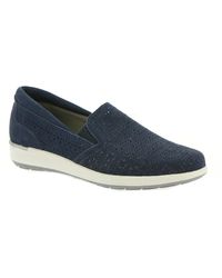 Walking Cradles - Orleans Leather Slip On Loafers - Lyst