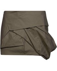 Entire studios - Structured Mini Skirt For - Lyst