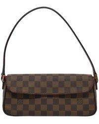 Louis Vuitton - Recoleta Canvas Shoulder Bag (pre-owned) - Lyst