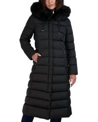 Tahari - Maxi Puffer Coat - Lyst