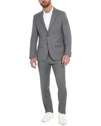 Tommy Hilfiger - Two Button Notch Lapel Wool Blend Suit Jacket - Lyst
