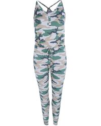 Overslept - Camo Print Knit Pajama Jumper - Lyst