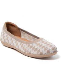 Dearfoams - Misty Ballet Flat Indoor/Outdoor Slip Ons - Lyst