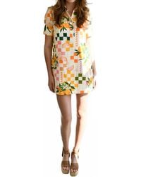 Never A Wallflower - Everything Short Sleeve Dress - Lyst