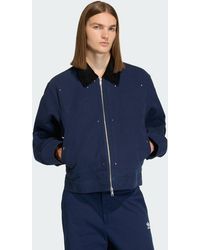 adidas - Premium Essentials Bomber Jacket - Lyst