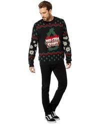 Volcom - Holi Dazed Sweater Long Sleeve Pullover Cozy Red435 - Lyst