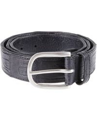 Orciani - Classic Cocco Crocodile Leather Belt - Lyst