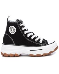 Xti - Canvas Ankle Boots - Lyst