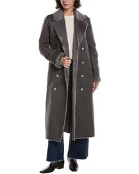 L'Agence - Citron Maxi Coat - Lyst