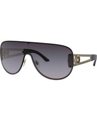 Versace - Medusa Shield Ve2166 Aviator Non-Polarized Sunglasses - Lyst