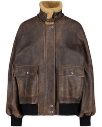 KHAITE - Jackets Lamb Leather - Lyst