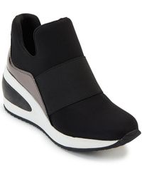 DKNY - Borg Neoprene Slip On Casual And Fashion Sneakers - Lyst