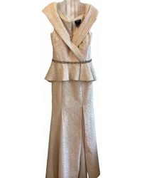 Terani - Off-The-Shoulder Beaded Evening Gown - Lyst