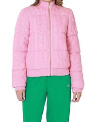 LoveShackFancy - Andora Bomber Jacket - Lyst
