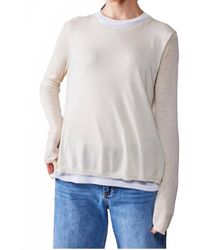 Urban Daizy - Layered Pullover Sweater - Lyst