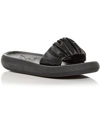 Ancient Greek Sandals - Taygete Leather Slip-on Slide Sandals - Lyst