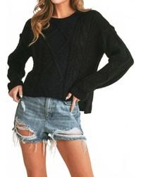 AEMI + CO - Adela Crewneck Sweater - Lyst
