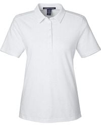 Devon & Jones - Crownlux Performance Geo Polo - Lyst