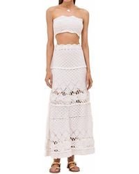 Alexis - Lily Strapless Crop Top - Lyst