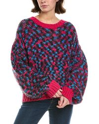 Mother - The Bell Sleeve Alpaca & Wool-Blend Sweater - Lyst