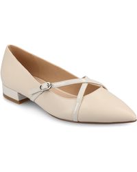 Journee Collection - Journee Camby Medium And Wide Width Dress Flats - Lyst