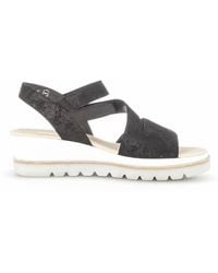 Gabor - 24640 Cross Strap Low Heel Sandal - Lyst