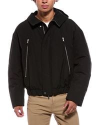 Helmut Lang - Hooded Bomber Jacket - Lyst