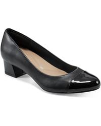 Easy Spirit - Lucinda Leather Slip-On Pumps - Lyst