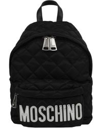 Moschino - Quilted Nylon Backpack - Lyst